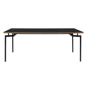 Čierny jedálenský stôl 100x200 cm Alto – Støraa vyobraziť