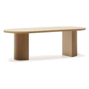 Jedálenský stôl v dekore duba 100x240 cm Nealy – Kave Home vyobraziť