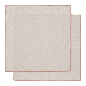 Textilné obrúsky v súprave 2 ks 40x40 cm Veliat – Kave Home vyobraziť