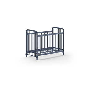 Modrá kovová postieľka 60x120 cm BRONXX – Vipack vyobraziť