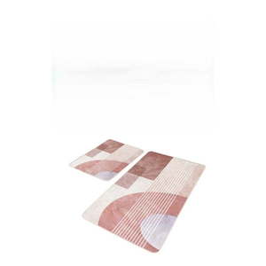 Zamatové kúpeľňové predložky v súprave 2 ks 60x100 cm – Mila Home vyobraziť