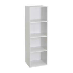 Biela knižnica 30x106x24 cm Cube – Casa Selección vyobraziť