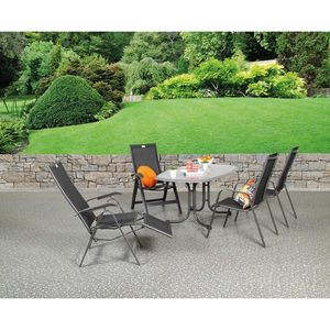 Acamp ZÁHRADNÉ RELAXAČNÉ KRESLO, kov, textil vyobraziť