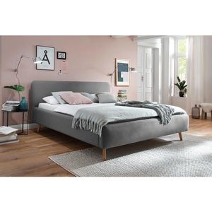 Livetastic ČALÚNENÁ POSTEĽ, 160/200 cm, svetlosivá vyobraziť