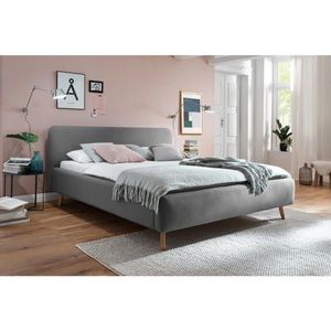 Livetastic ČALÚNENÁ POSTEĽ, 180/200 cm, svetlosivá vyobraziť