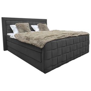 Livetastic BOXSPRINGOVÁ POSTEĽ, 140/200 cm čierna vyobraziť
