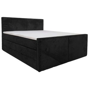 Livetastic BOXSPRINGOVÁ POSTEĽ, 140/200 cm, čierna vyobraziť