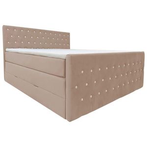 Livetastic BOXSPRINGOVÁ POSTEĽ, 140/200 cm, béžová vyobraziť