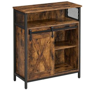 Boxxx KOMODA, hnedá, čierna, 70/80/30 cm vyobraziť
