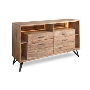 Livetastic KOMODA, akácia, farba akácie, 145/94/40 cm vyobraziť
