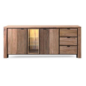Livetastic KOMODA, indický palisander, prírodná farba, 200/85/40 cm vyobraziť