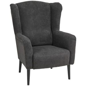 XXXL KRESLO UŠIAK, textil, antracitová vyobraziť