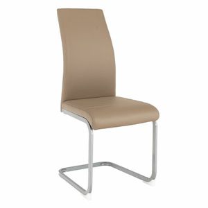 KONDELA Nobata jedálenská stolička sivohnedá (taupe) / sivá vyobraziť