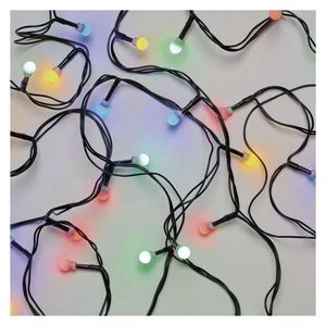 EMOS LED vonkajšie reťaz - guličky 48m, multicolor, časovač D5AM07 vyobraziť