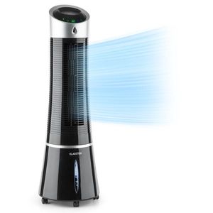 Klarstein Skyscraper Ice, 4 v 1 ochladzovač vzduchu, ventilátor, čistička vzduchu, zvlhčovač, 45 W, 210 m³/h, oscilácia, mobilný, diaľkové ovládanie vyobraziť
