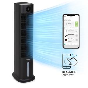 Klarstein Skytower Grand Smart, ochladzovač vzduchu, 80 W, 480 m³/h, 8 l, mobilný vyobraziť