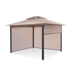 Blumfeldt Grandezza Cortina, pergola, 3 x 3 m, 4 bočné steny vyobraziť