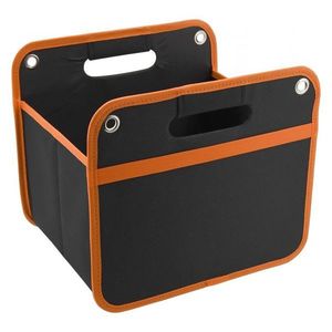 Organizér do kufra - 32 x 29 cm, čierny / oranžový vyobraziť