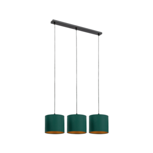 Vespillo 18x75x105cm závesná lineárna 3 zelený/zlatý vyobraziť