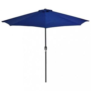 Polkruhový slnečník 270x135 cm Dekorhome vyobraziť