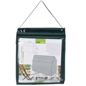 Ochranný obal na zahradní houpačku ZAV 225x145x175 cm černý/zelený vyobraziť