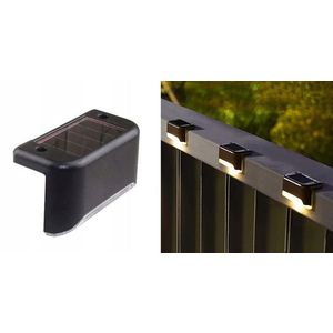 Sada 4 ks LED solárních lamp Linus 8x4, 5 cm černá/teplá bílá vyobraziť