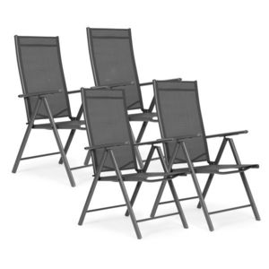 Sada 4 ks zahradních židlí MultiGarden šedá vyobraziť