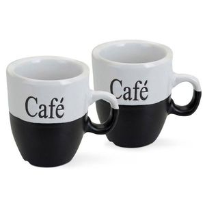 Set kávových hrnčekov Café time vyobraziť