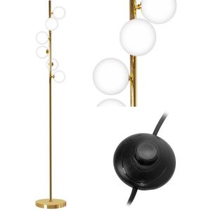 Stojacia lampa APP917-6F zlatá vyobraziť
