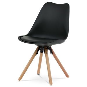 Jedálenská stolička CT-762 BK, čierna vyobraziť
