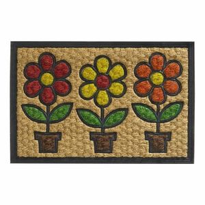 Vopi Kokosová rohožka Boucara Decor Flower pots, 40 x 60 cm vyobraziť