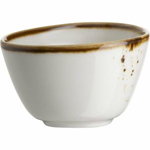 Mäser Oválna miska Pintar White hnedé bodky 7 x 6 cm, S vyobraziť