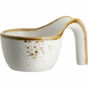 Mäser Gurmánska miska Pintar White hnedé bodky 12, 5 x 9 cm, L vyobraziť