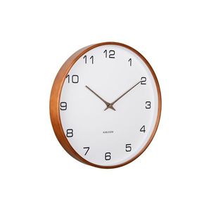 Dizajnové nástenné hodiny Karlsson 5993WH biele, priemer 40 cm vyobraziť
