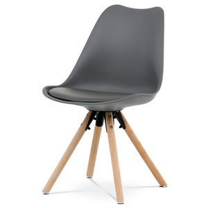 Jedálenská stolička CT-762 GREY, sivá vyobraziť