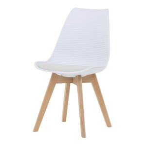 Jedálenská stolička CT-X7056 WT, biela vyobraziť