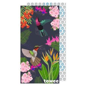 Towee Rýchloschnúca osuška FLORAL, 80 x 160 cm vyobraziť
