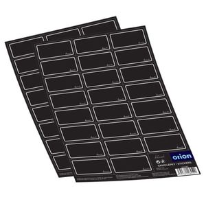 Orion Sada samolepiek na korenie BLACK 2 x 23 ks vyobraziť