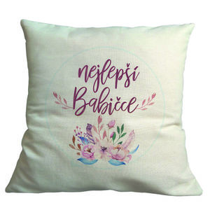 Bohemia Gifts Obliečka na vankúšik Babičce, 40 x 40 cm vyobraziť