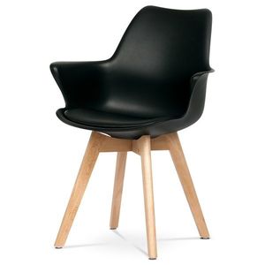 Jedálenská stolička CT-771 BK, čierna vyobraziť
