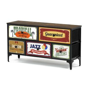 Vintage komoda, 103 x 30 x 56 cm vyobraziť
