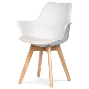 Jedálenská stolička CT-771 WT, biela vyobraziť
