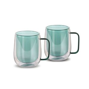 Lamart LT9124 2dielna súprava pohárov Tea Vaso, 250 ml, zelená vyobraziť