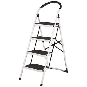 4Home Skladacie oceľové schodíky Steps, 4 stupne, 4 stupne vyobraziť