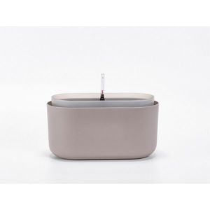 Plastia Samozavlažovací kvetináč Tolita hnedá, 31 x 16 cm vyobraziť