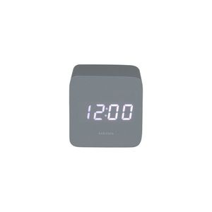 Karlsson 5982GY dizajnové LED hodiny s budíkomsivé, 7 cm vyobraziť