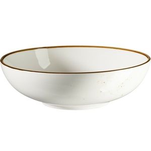Mäser Miska Pintar White hnedé bodky 22 cm, 22 cm vyobraziť