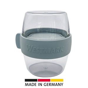Westmark Dvojdielna dóza na desiatu MINI, 400 ml, modrá vyobraziť