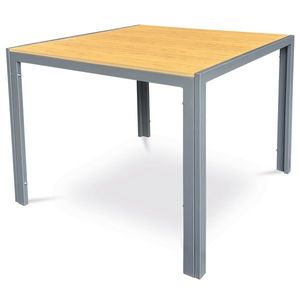 Autronic Záhradný stôl, kov, polywood, hnedý, AZT-S1209 OAK vyobraziť