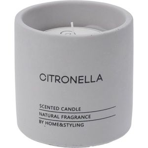 Repelentná sviečka Citronella v betónovom obale, 10 x 10 cm vyobraziť